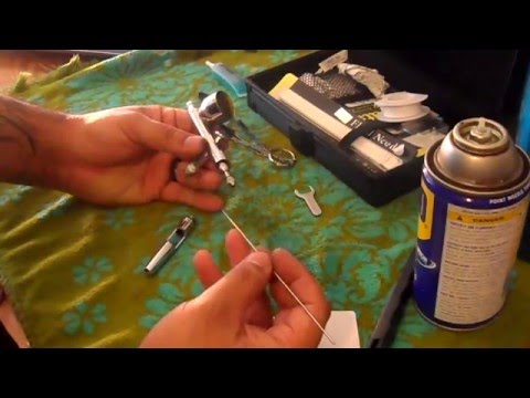 How to clean your airbrush and a clogged nozzle How to clean your airbrush and a clogged nozzle