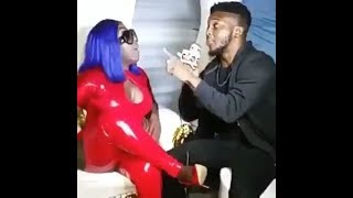 Spice Diss Media reporter Nightly fix host naro while in interview to his face