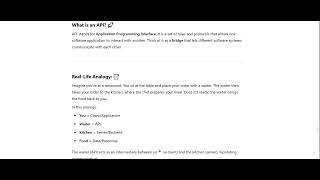 Angular 19 Tutorial #51: What is an API? | API Explained with Real-Life Examples