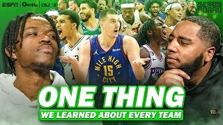 One thing we learned from every NBA team 🏀🙌  | Numbers On The Board