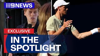 #EXCLUSIVE: Jannik Sinner on his Australian Open title defence | 9 News Australia