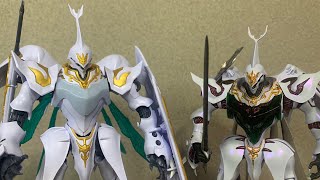 なんて作りやすいキット！！　それでいてこのクオリティ！　　AuraBattler SIRBINE  HG オーラバトラー　サーバイン　仮組み完成！　プラマックス版とガッツリ比較！