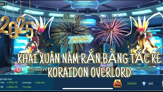 Poke Đại Chiến | Khai Xuân Ất Tỵ 2025, Tiến Cấp Tắc Kè Koraidon Bá Chủ Đầu Tiên Server