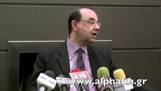 www.alphafm.gr Σ.ΜΑΓΑΛΙΟΣ ΣΥΝΕΝΤΕΥΞΗ ΤΥΠΟΥ 18.4.2012