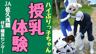 ハイぶりっ子ちゃんが仔牛哺育センターへ行ってみた！！