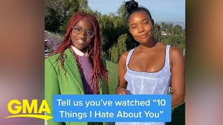 Gabrielle Union and Zaya Wade recreate famous '10 Things I Hate About You' scene