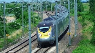 New Eurostar e320 series at full speed on LGV