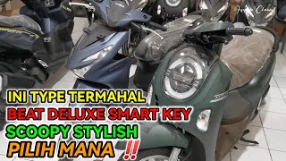 BAGUS MANA ‼️HONDA SCOOPY STYLISH VS HONDA BEAT DELUXE SMART KEY