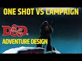 One Shot vs Campaign DnD Adventure Design