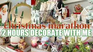 🎄🎅 CHRISTMAS DECORATING MARATHON 2024! | WHOLE HOUSE CHRISTMAS DECORATE WITH ME! | ROBIN LANE LOWE