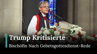 Trump Reagiert Auf Bischöfin Bitte Um Gnade im Gebetsgottesdienst | RND | AC1E