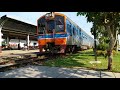 ขบวน75กรุงเทพ หนองคายเข้าจอดออกสถานีรถไฟชท.บางซื่อ