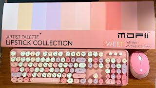 [Review] MOFii Wireless Keyboard+Mouse Sweet Artist Palette [Lipstick Collection]