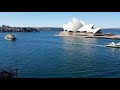 Sydney Harbour Ferries time lapse