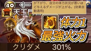 【風鬼クリダメ301％】与ダメMAXで最大火力ブッパしてみたwwww【サマナーズウォー】