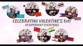 Celebrating Valentine's Day in different countries