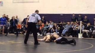 Old Tappan's Tyler Mullen pins Kyle Cochran of Paramus for state-ranked clout