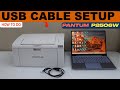 Pantum P2506W Setup Using USB Cable & A Windows Laptop !