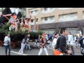 2014国民文化祭 フィナーレ土崎曳山祭り 広小路曳山運行２