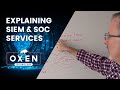 Explaining SIEM and SOC Services | OXEN Technology