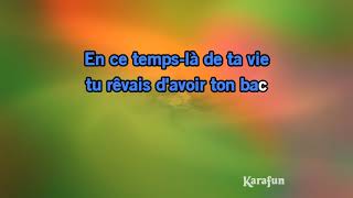 Karaoké Vingt ans - Pierre Bachelet *
