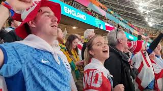 England Nation Anthem. FIFA Women's World Cup Semi-finals vs Australia in Sydney