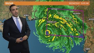 Tracking Hurricane Michael: Monster storm's outlook for October 10, 2018