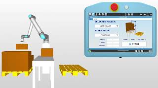 Robpod HMI Palletizing App