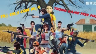 chơi trò chơi con mực trong game free fire cay cú 😡😡#freefire #bacgau #youtube