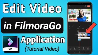 How to Edit Video in a FilmoraGo App || FilmoraGo App Editing Tutorial