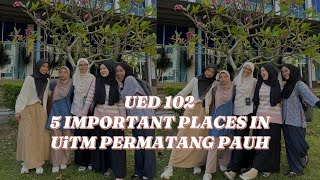 UED 102 : 5 Important Places In Campus UiTM Permatang Pauh