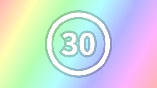 30 seconds timer ‐ Countdown Circle Gradation