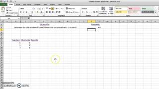 How to use the COMBIN Function in Microsoft Excel