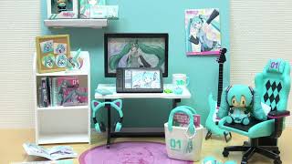 Hatsune Miku♪MikuMikuRoom OPEN! RE-MENT