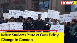 'Policies Changed Overnight' | Indian Students Protest at Canada | NewsX