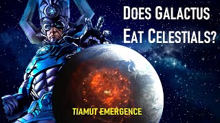 Is Galactus weaker or stronger than a Celestial