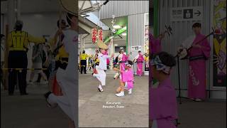 【頑張れちびっ子！見事なスロー】きむら連 #japan #祭り #阿波おどり #kidsvideo #slowmotion