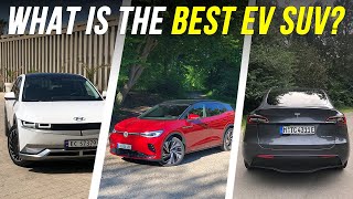Best EV? Tesla Model Y vs VW ID4 vs Ioniq 5 vs Audi Q4 vs Ford Mustang Mach-E vs Enyaq vs BMW iX3