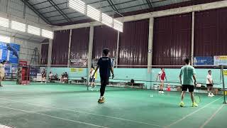 Badminton PB. OBBC - Firdaus AJR / Norvan vs Lion / Teguh