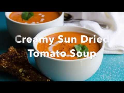 Vegetable cream soup with pesto and sun-dried tomatoes – Chef's Pencil