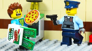 Lego City Pizza Delivery Home Robbery