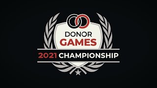 Donor Games 2021 Championship Highlights \u0026 Winners