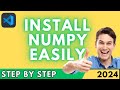 Install Numpy in Visual Studio Code | Run Numpy VS Code (2024)