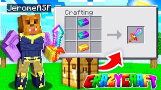 Crafting The ALLTHEMODIUM Sword In Minecraft Crazy Craft