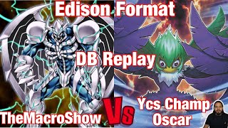 Edison Format: Cyber Archfiend Agents Vs Hybrid Blackwings DB Replay!