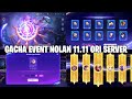 GAS GACHA SKIN NOLAN 11.11 ORI SERVER - AUTO DAPAT SKIN COLLECTOR KAH? MOBILE LEGENDS