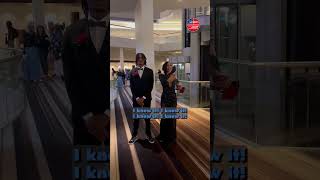 Marine surprises sister at prom send-off ❤️ #shorts