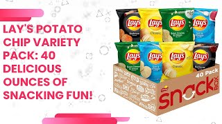 Lay's Potato Chip Variety Pack: 40 Delicious Ounces of Snacking Fun!