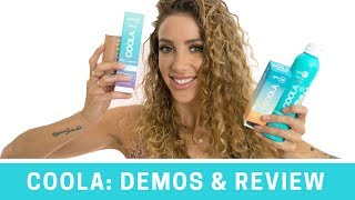 COOLA Review \u0026 Demo of 8 DIFFERENT Products | Vegan, Cruelty-Free, Organic Sun Protection