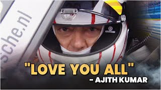 Ajith Kumar Speech In தமிழ் 💥🔥 💝| Porsche Sprint Challenge Southern Europe 2025